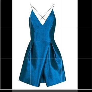 Top shop Royal Blue cocktail dress